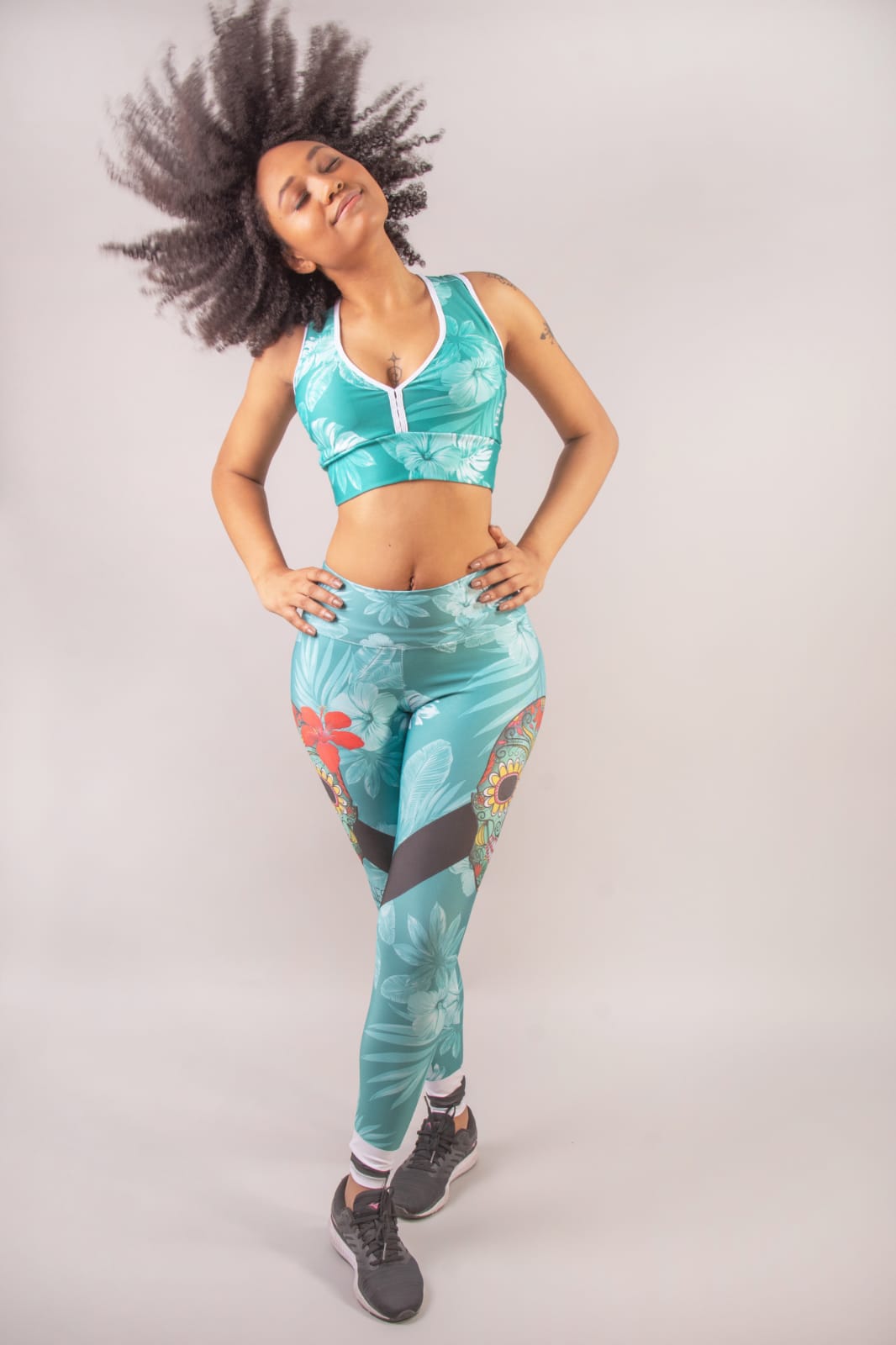 Conjunto Mexican Skull
